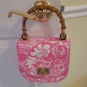 Pink Floral Lilly Pulitzer Bag NEW